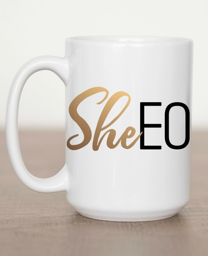 Shop She-EO Mug | The Boutique by ShimmySista from Shimmy Sista on Openhaus