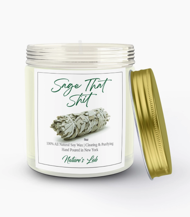 Shop Sage that Sh*t - Soy Candle | The Boutique by ShimmySista from Shimmy Sista on Openhaus